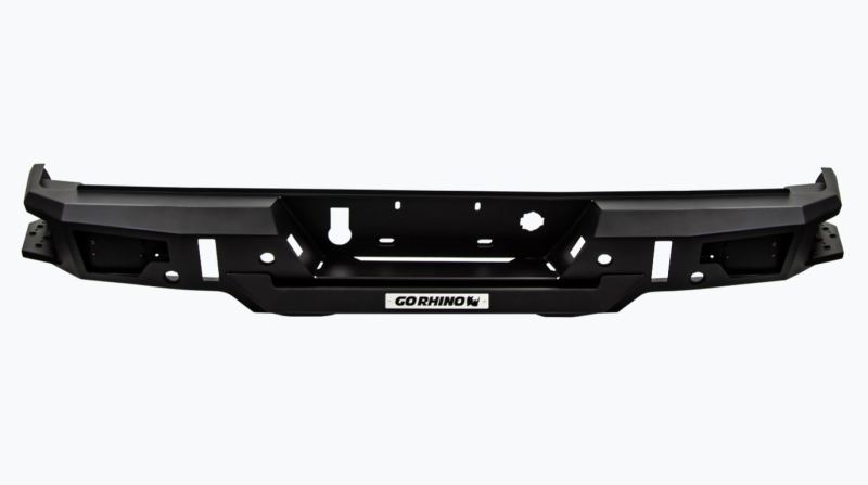 Chevrolet Silverado 1500 Bumper - Rear - Go Rhino - BR20.5 - Textured Black - `19-`20